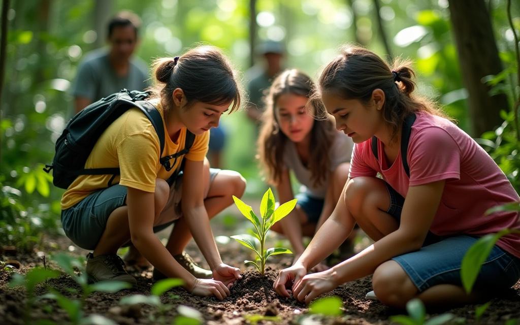 Taller de conservación en selva tropical